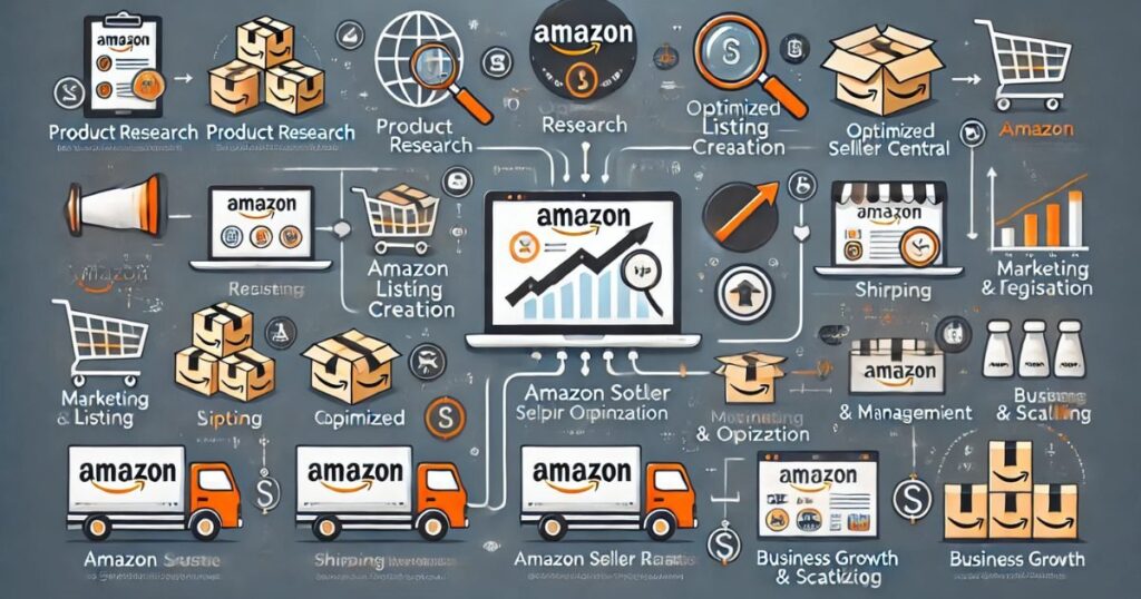 Guia de pasos en Amazon FBA